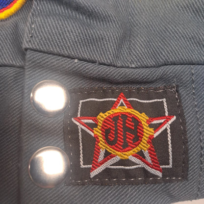 Jeff Hamilton Racing Collection NBA Patch Jacket – Vintage Multi Team Herren XL | Unikat
