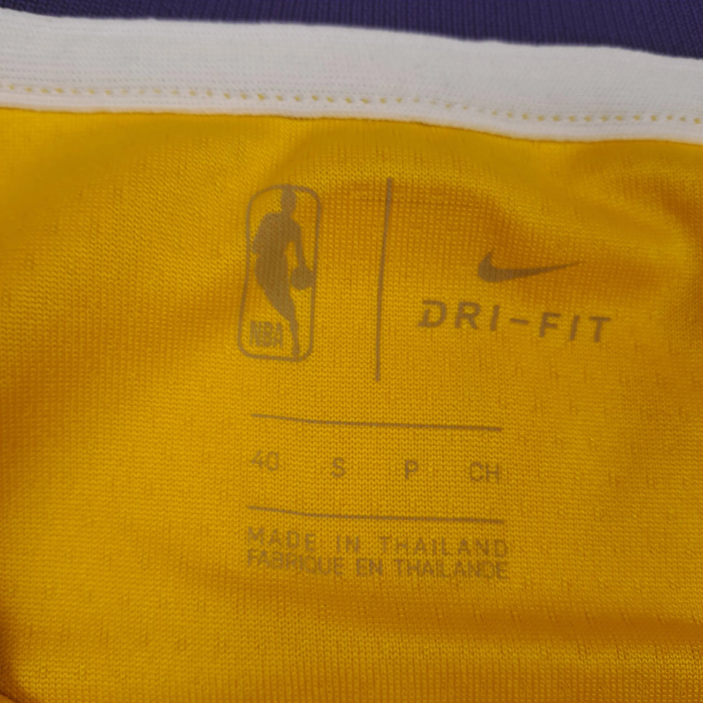 Nike Los Angeles Lakers #8 Kobe Bryant NBA Jersey – Vintage Gelb Herren S | Secondhand