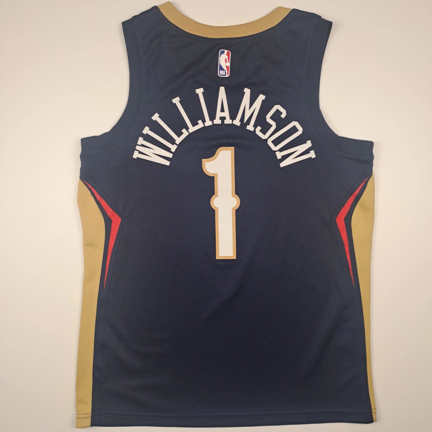 Nike NBA Jersey New Orleans Pelicans #1 Zion Williamson Navy – Herren 44 (gebraucht)
