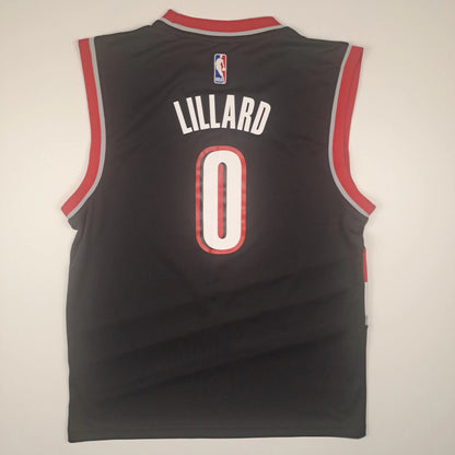 Adidas Portland Trail Blazers #0 Damian Lillard NBA Jersey – Vintage Schwarz Herren M | Secondhand