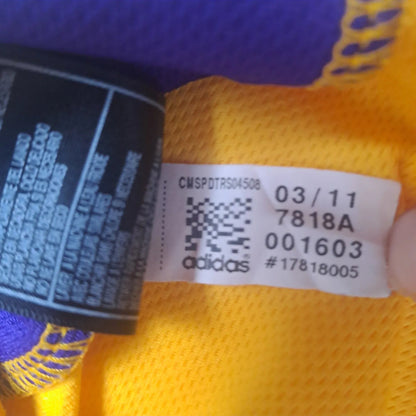 Adidas Los Angeles Lakers #16 Pau Gasol NBA Jersey – Vintage Gelb Herren M | Secondhand