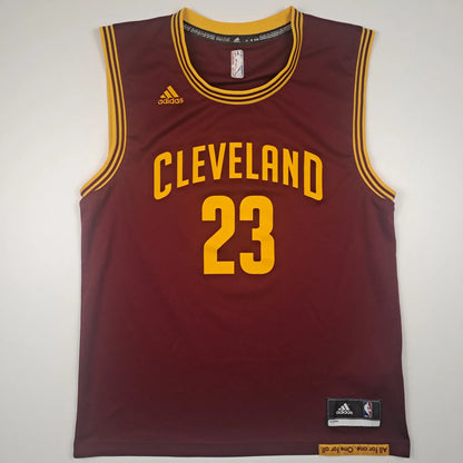 Adidas Cleveland Cavaliers #23 LeBron James NBA Jersey – Vintage Bordeaux Herren M | Secondhand
