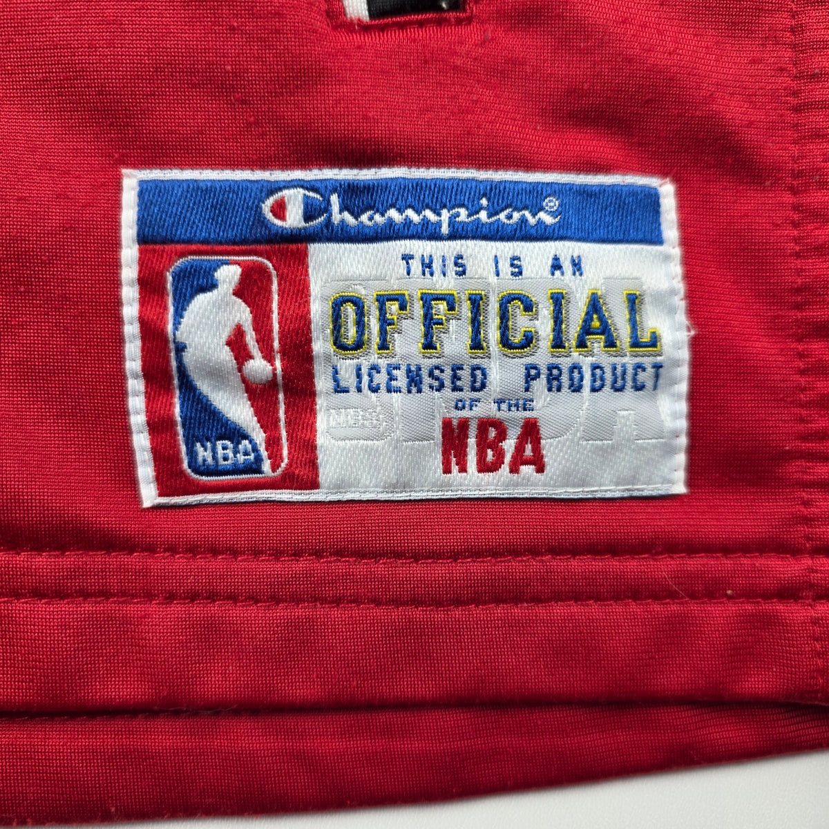 Chicago Bulls Trainingsjacke – Champion (rot/schwarz) – Gr. 164 (13-14 Jahre)