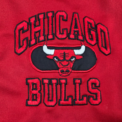 Chicago Bulls Trainingsjacke – Champion (rot/schwarz) – Gr. 164 (13-14 Jahre)