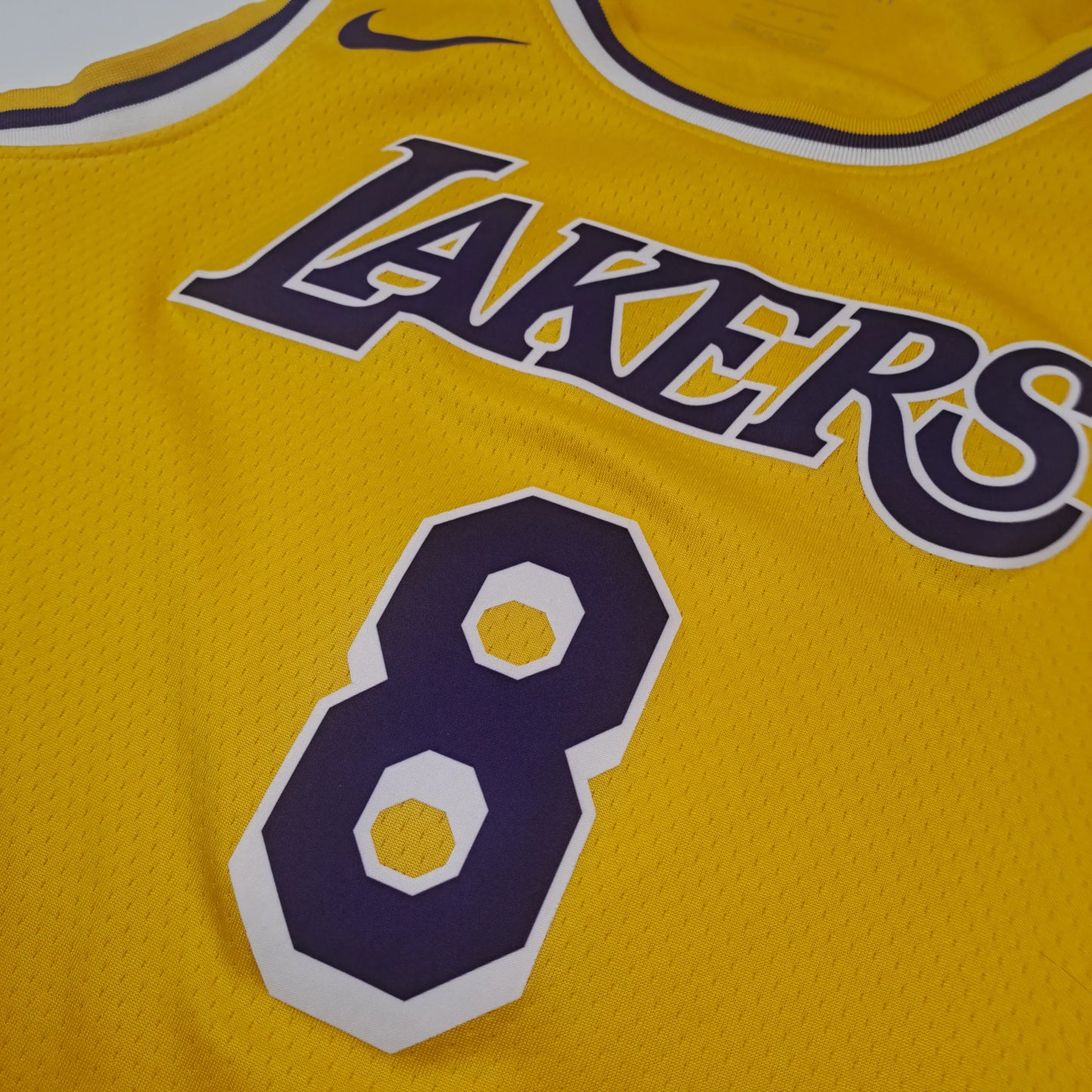 Nike Los Angeles Lakers #8 Kobe Bryant NBA Jersey – Vintage Gelb Herren S | Secondhand