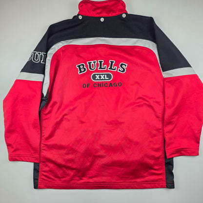 Chicago Bulls Trainingsjacke – Champion (rot/schwarz) – Gr. 164 (13-14 Jahre)