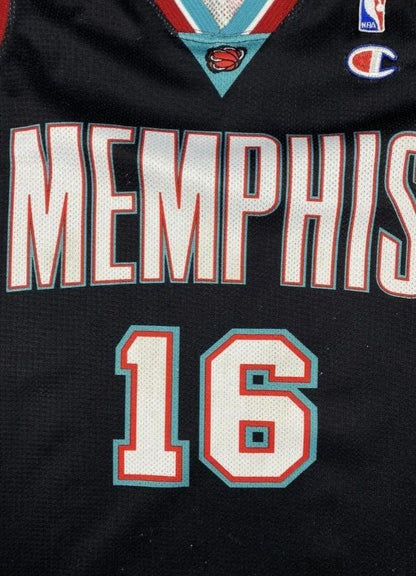 Memphis Grizzlies Pau Gasol #16 Trikot – Champion (schwarz) – Gr. M