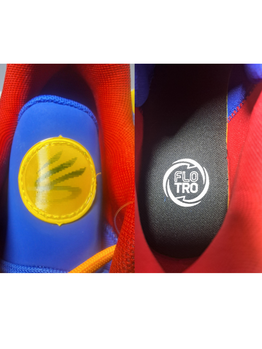 Under Armour Curry 4 Low Flotro – Royal Blue/Yellow | Größe 44,5