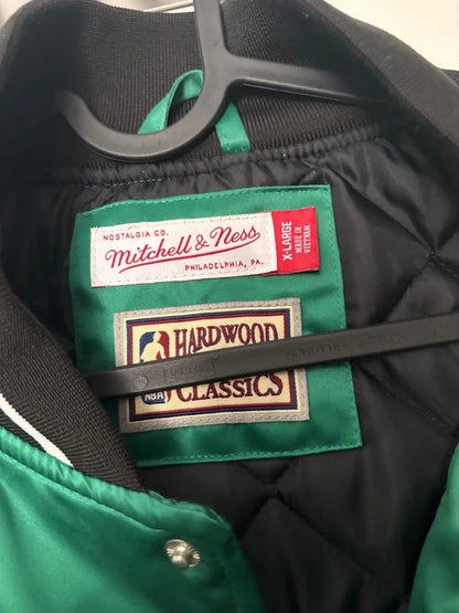 Boston Celtics NBA Finals 2008 Jacke – Mitchell & Ness – Größe XL – Satin Bomber Jacket