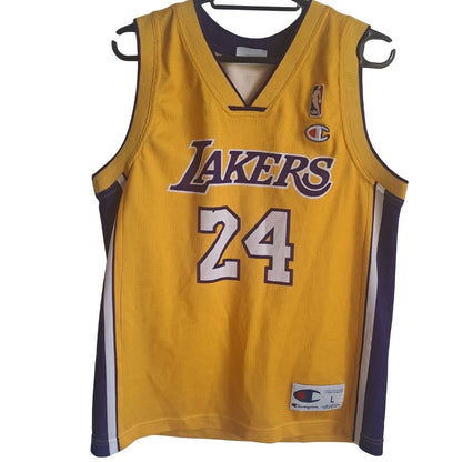 Kobe Bryant #24 Los Angeles Lakers Jersey – Champion (Kids, Second Hand)