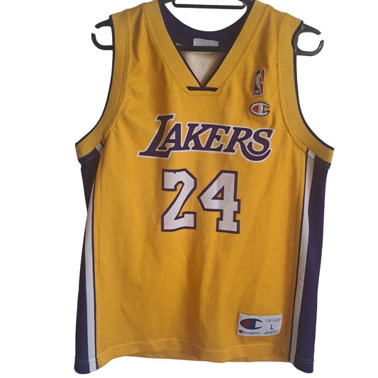 Kobe Bryant #24 Los Angeles Lakers Jersey – Champion (Kids, Second Hand)