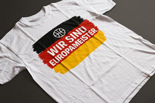 👕 Premium T-Shirt „Wir sind Europameister 2025“