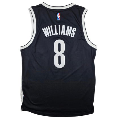 Brooklyn Nets Deron Williams #8 Trikot – adidas Swingman (schwarz) – Gr. M